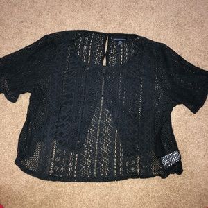 American Eagle Lace Crop Top